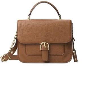 Michael Kors Tan Leather Satchel